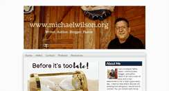 Desktop Screenshot of michaelwilson.org
